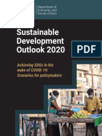 Sustainable Development Outlook 2020