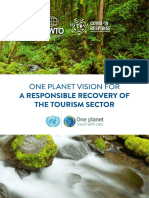 One Planet Visoin A Responsible Recovery of The Tourism Sector