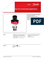 Pressure Transmitter For Air and Water Applications: Type MBS 1900