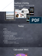 Stanford Cs193P: Developing Applications For Iphone 4, Ipod Touch, & Ipad Fall 2010