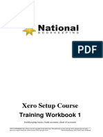 National Bookkeeping Xero Setup Course Workbook PDF