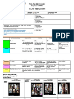 Online Weekly Plan tk6 May 11 To 15th