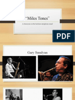 "Miles Tones": A Discussion On The Baritone Saxophone Sound