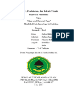 Model Pendekatan Dan Teknik Supevisi Doc