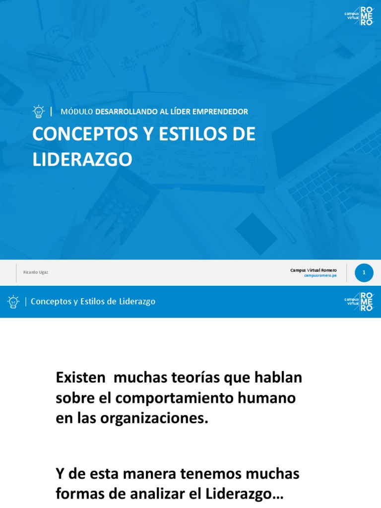 Conceptos y Estilos de Liderazgo PDF | PDF | Liderazgo | Toma de decisiones
