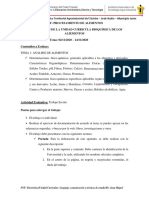 Planificación de La Materia Bioquimica de Los Alimentos - Trabajo