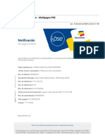 Gmail - Resultado de Una Transacción - Multipagos PSE PDF
