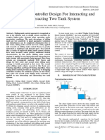 Sliding Mode Controller Design For Interacting and Non Interacting Two Tank System