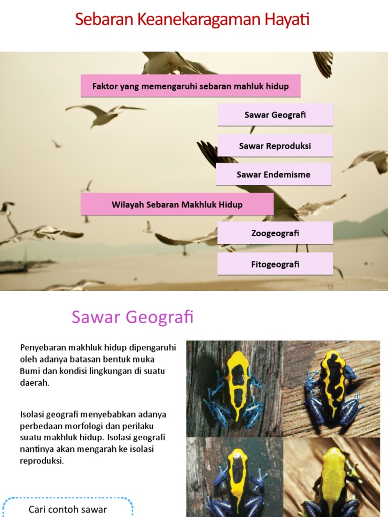 Isolasi Geografis dan Sebaran Makhluk Hidup | PDF