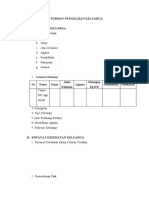 Format Asuhan Keperawatan Keluarga