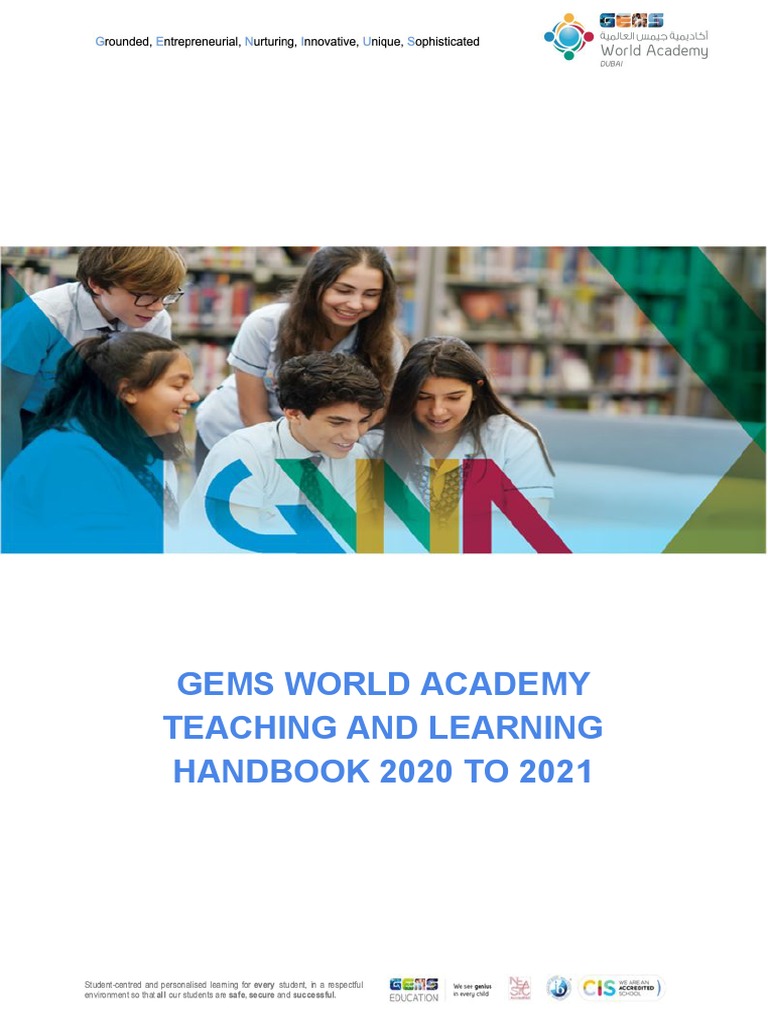 Gwa Teaching and Learning Handbook 1 | PDF | Educational Assessment ...