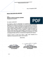 Carta Al Presidente