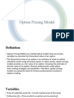 Option Pricing Model
