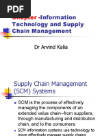 Role of IT in SCM-notes