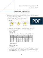 CS 341 Homework 6 Solutions