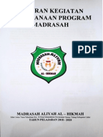 Laporan Kegiatan Pelaksanaan Program Madrasah