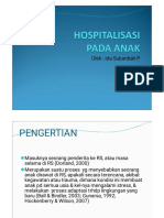 Hospitalisasi Revisi - PPT 1