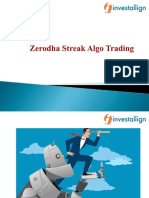 Zerodha Streak Algo Trading PDF PDF