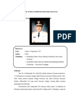 PROFIL WAKIL GUBRNUR SUMATERA SELATAN