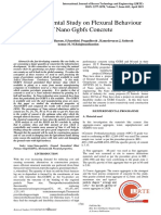 An Experimental Study On Flexural Behaviour of Nano Ggbfs Concrete PDF