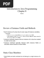 Introduction To Java Programming: Week 5