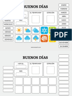 Plantilla Rutina Buenos Dias para Niños Descargar e Imprimir Gratis PDF