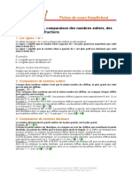 Comparaison Nombres PDF