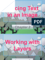Placing Text in Images Using Layers