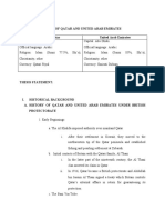 Final Outline Uae and Qatar
