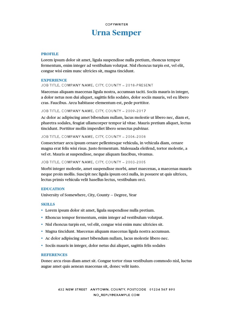 Professional Profile and Experience Summary | PDF | Career & Growth ...