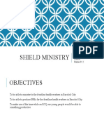 Shield Ministry: A Project of Puentebella Youth Group & Open Bible Baptist Church Psalms 91:2
