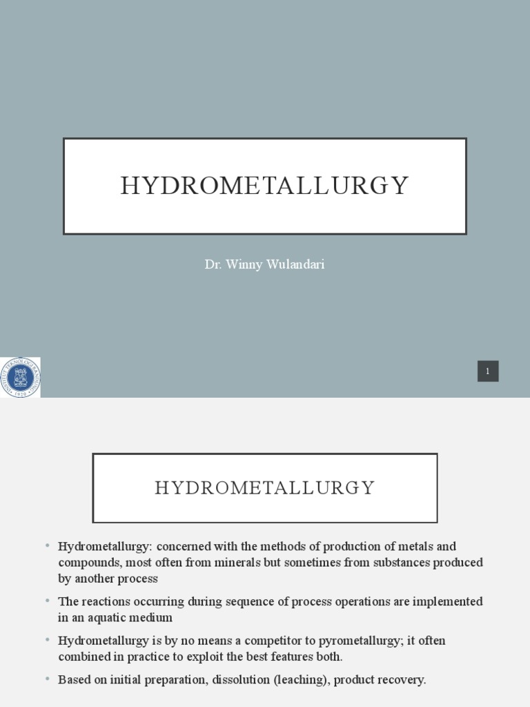 Hydrometallurgy 2019 PDF Chemical Ion Exchange