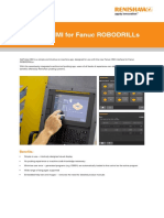 Goprobe Ihmi For Fanuc Robodrills: Data Sheet