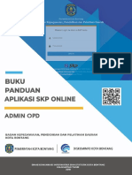 (Admin OPD) Buku Panduan SKP Online PDF