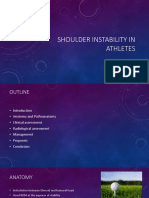 Shoulder Instability