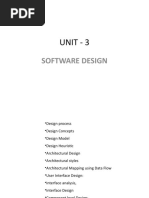 Unit - 3: Software Design