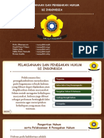 Pelaksanaan Penegakan Hukum Di Indonesia PDF