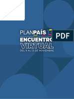 Encuentro Virtual Plan País 2020 - Programa