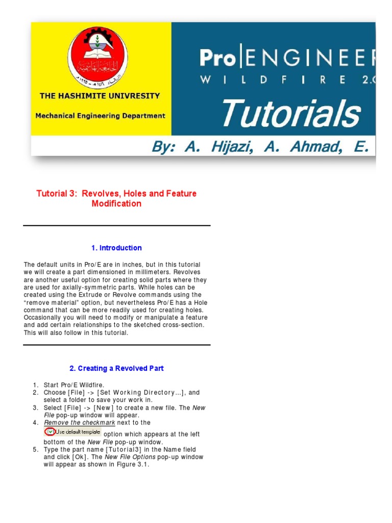 Pro Engineer Tutorial3v4-Im | PDF | Button (Computing) | Icon (Computing)