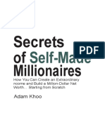 Secrets of Self Made Millionaires by Adam Khoo PDF