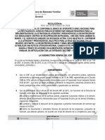 RESOLUCIÓN No. 5567 DEL 29 DE OCTUBRE DE 2020 - CONFORMACIÓN DEL BANCO NACIONAL DE OFERENTES IP-001-2020-ICBFSEN