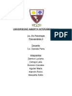 Psicoanalisis II. UNIDAD 5. Parte 1