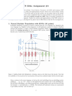 Cs 224N: Assignment #4: 1. Neural Machine Translation With Rnns (45 Points)