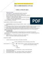 Dinamica Limbii Romane Actuale (PDF)