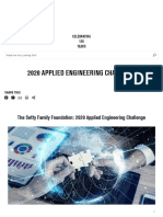 2020 Applied Engineering Challenge