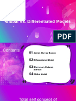 Global vs Differentiated Models