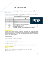 Input Data Pada Matlab