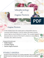 Pathophysiology of Angina Pectoris: Reported By: Maryross M. Espuerta