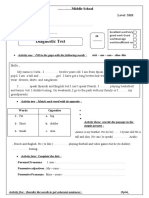 3ms Diagnostic Test