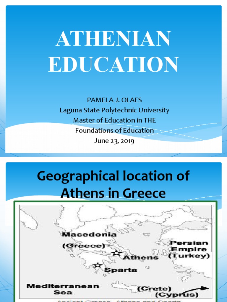 Athenian Education in Ancient Greece | PDF | Socrates | Ancient Greece